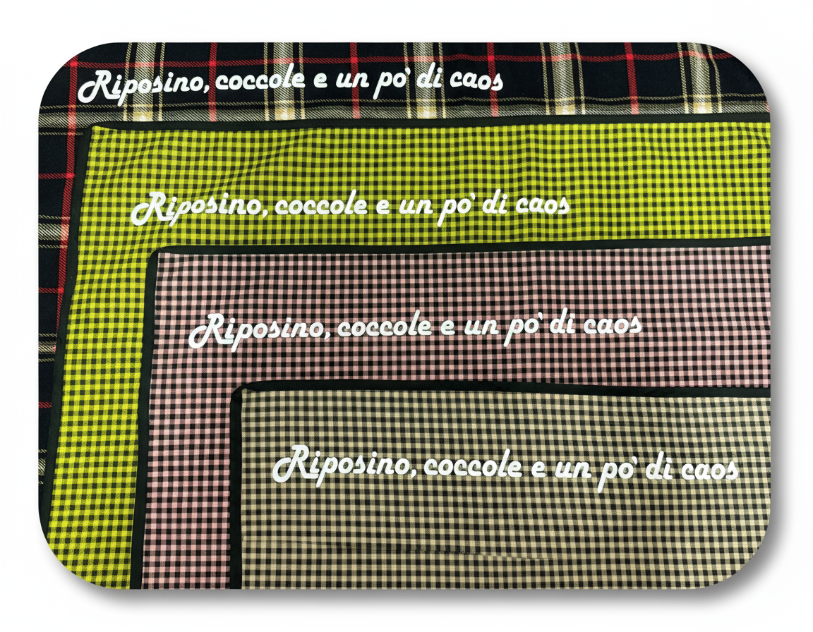 Coccole a Quadretti - Riposino, coccole e un po' di caos